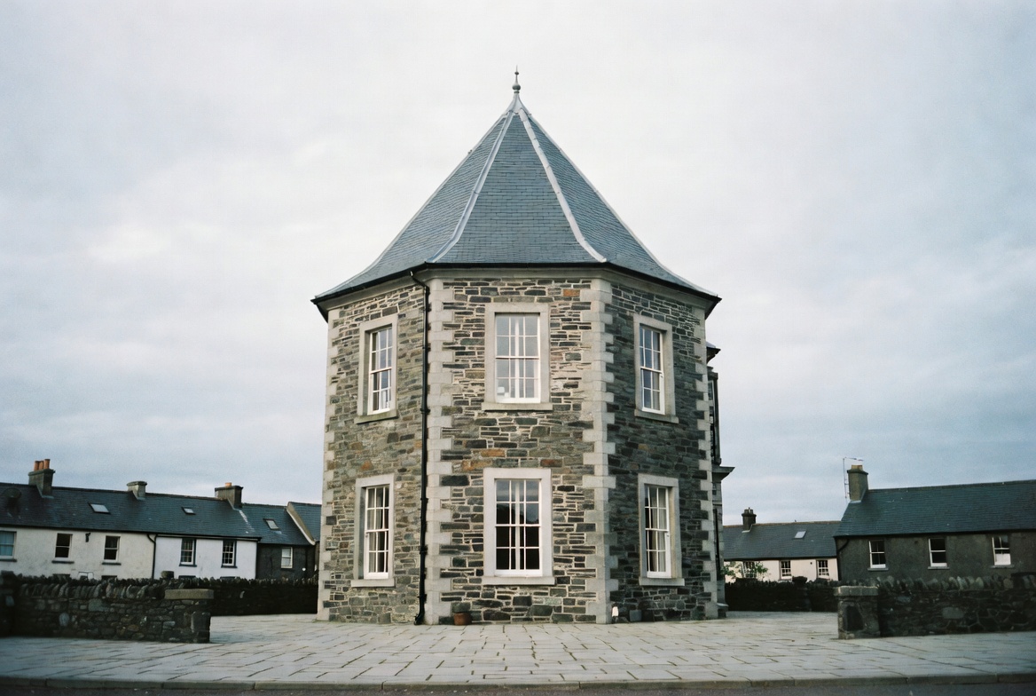 Octagonal governor's house of Nenagh Gaol.